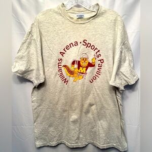 Vintage 90s Minnesota Golden Gophers Williams Arena T-Shirt Size XL